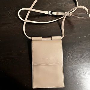 von holzhausen crossbody mini bag in gray color
